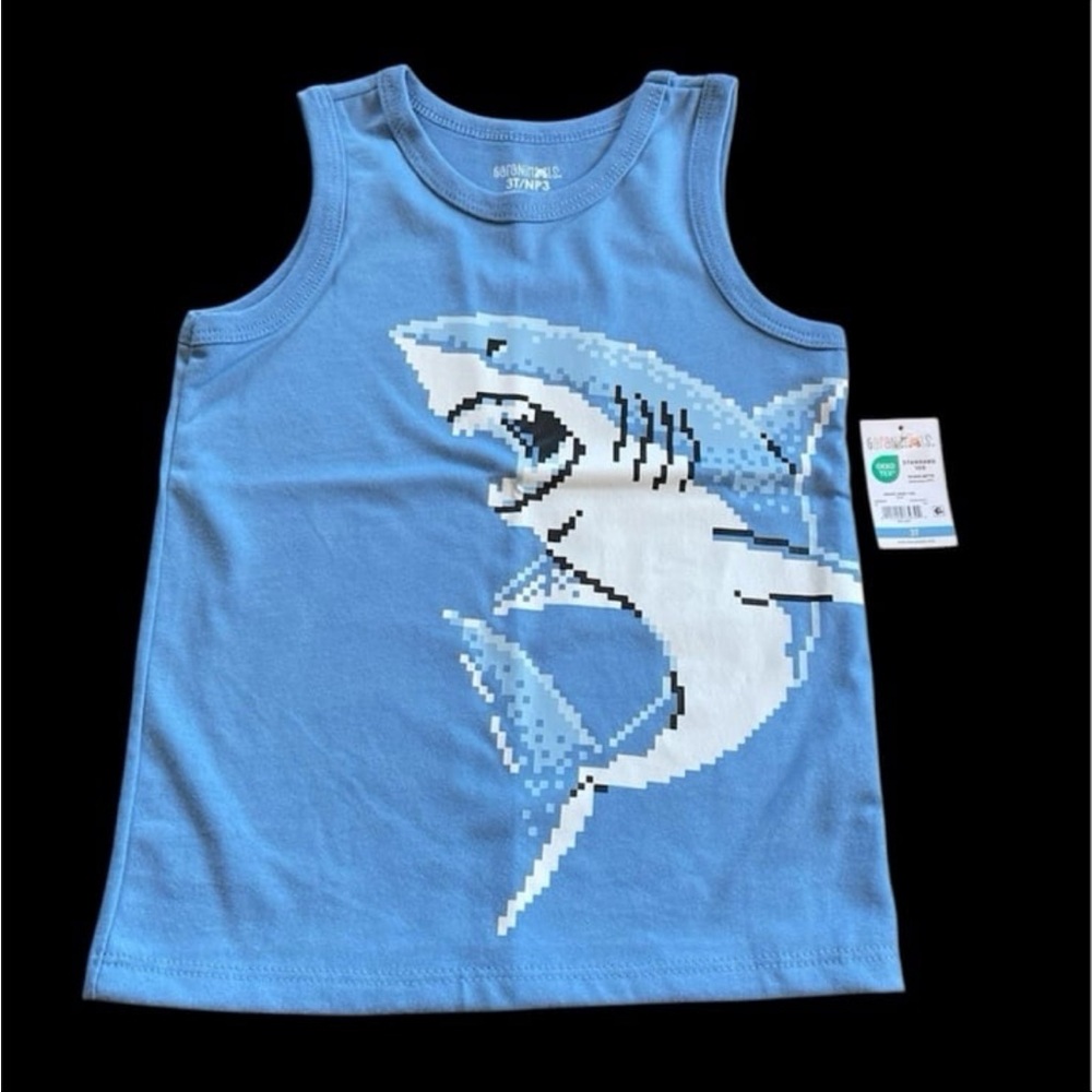 Boys 3T Graphic Tank Tops - Picture 2 of 9